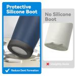 YETI Tumbler Silicone Boot Sleeve (2pcs Black)