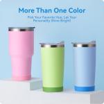 YETI Tumbler Silicone Boot Sleeve (2pcs Black)