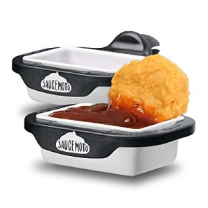 Saucemoto Dip Clip: In-Car Sauce Holder (2 Pack)
