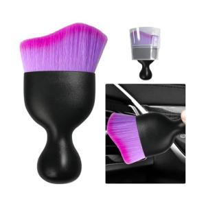 Curved Soft Bristle Detail Brush for Cars