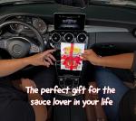 Saucemoto Dip Clip: In-Car Sauce Holder (2 Pack)