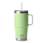 YETI 25 oz Rambler Tumbler with Handle, Key Lime