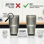 YETI Spill-Proof Straw Lid - Black