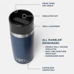 YETI 12 oz Stainless Steel Travel Bottle, White