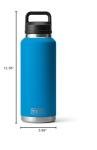 YETI Rambler Vacuum Insulated Bottle, Big Wave Blue