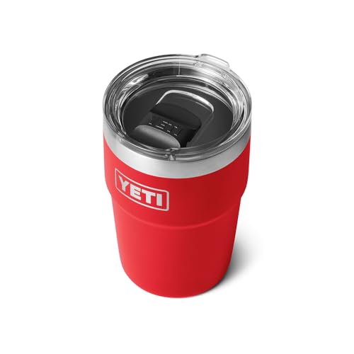 YETI Rambler Stackable Tumbler with MagSlider Lid, Red