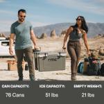 Ultra-Light 52 Quart Insulated Cooler for Adventure