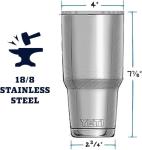 YETI 30 oz Vacuum Insulated Tumbler - Black