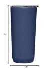 CamelBak Navy 20oz Insulated Tumbler with Tri-Mode Lid