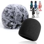 2-Pack Blue Yeti Microphone Pop Filter and Windscreen