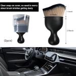 Yeti Car Detailing Brush Set with Curved Bristles