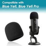 2-Pack Blue Yeti Microphone Pop Filter and Windscreen