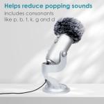 2-Pack Blue Yeti Microphone Pop Filter and Windscreen