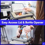 Titan Deep Freeze 60 Can Wheeled Cooler