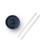 YETI Rambler 20 oz Travel Mug with Straw, Navy