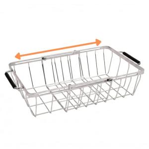 Adjustable Cooler Basket with Non-Slip Handles