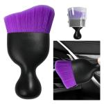 Ziciner Curved Car Detailing Brush - Purple
