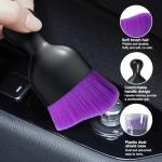 Ziciner Curved Car Detailing Brush - Purple