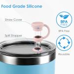 Silicone Spill Stopper Set for YETI Tumblers