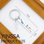 Inspirational Keychain Gift for Graduates and Friends