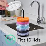 Yeti Tumbler Lid Organizer - Space-Saving Rack