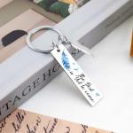 Inspirational Keychain Gift for Graduates and Friends