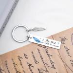 Inspirational Keychain Gift for Graduates and Friends