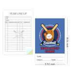 Yeti-Compatible Baseball Softball Lineup Cards - 2 Pcs