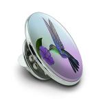 Purple Violet Hummingbird Lapel Hat Pin