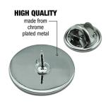 Purple Violet Hummingbird Lapel Hat Pin