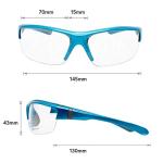 VITENZI Blue Bifocal Safety Glasses with Readers