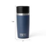 YETI Rambler 12 oz Travel Bottle - Black Forest Green