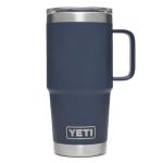 YETI Rambler 20 oz Navy Travel Mug
