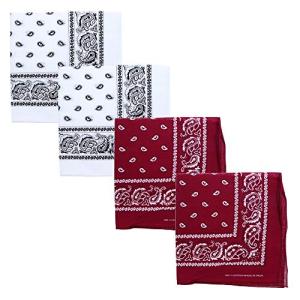 Motique Accessories Extra Large Paisley Bandana Set