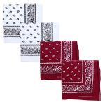 Motique Accessories Extra Large Paisley Bandana Set
