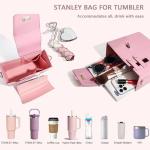 Portable Crossbody Bag for Stanley Cup Tumbler