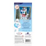 Cozy Yeti Hoodie Set with Sculpted Slippers