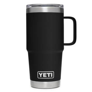 YETI Rambler 20 oz Black Travel Mug
