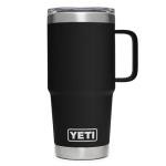 YETI Rambler 20 oz Black Travel Mug