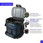 Titan Deep Freeze Cooler - 36 Can Zipperless