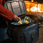Titan Deep Freeze Cooler - 36 Can Zipperless