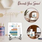 Believe in the Power of Yet Wood Sign