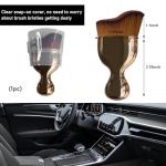 Ziciner Curved Detailing Brush for Interior Cleaning