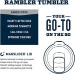 YETI 20 oz Rambler Tumbler with MagSlider Lid