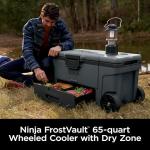 Ninja FrostVault 65qt Wheeled Cooler - Charcoal Gray