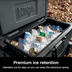 Ninja FrostVault 65qt Wheeled Cooler - Charcoal Gray