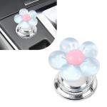 Cute Flower Push Start Button Cover for Cars