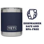 YETI 10 oz Lowball with MagSlider Lid, Navy