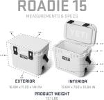 YETI Roadie 15 Cooler with Shoulder Strap