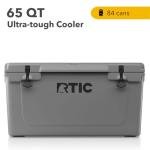 RTIC 65 QT Tough Cooler for Outdoor Adventures